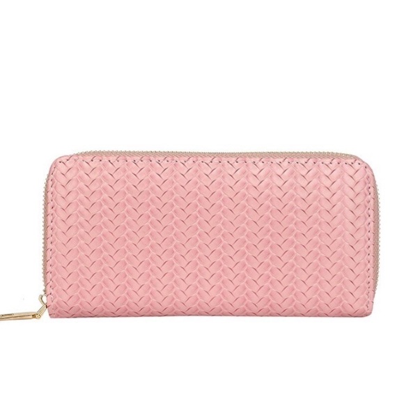 Zenana TRENDY, VEGAN LEATHER, WOVEN, WEAVE, LONG WALLET - Picture 3 of 3
